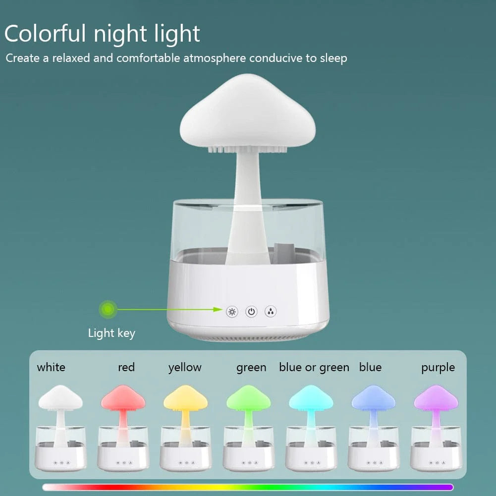 Aromatherapy Rain Mushroom Humidifier