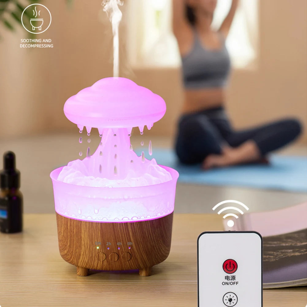 Rain Cloud Aroma Diffuser Stress Relief Water Drops